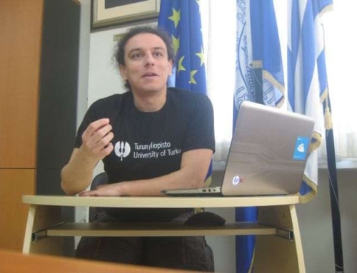 Διάλεξη τού αποφοίτου κ. Εμμανουηλίδη