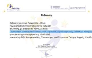 Τηλεδιάσκεψη για ασφαλές διαδίκτυο