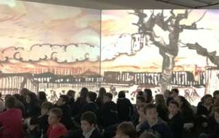 Επίσκεψη στην έκθεση τού Van Gogh στο Μέγαρο Μουσικής