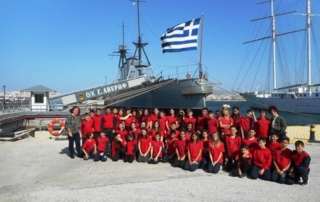Επίσκεψη στο Θωρηκτό Γ. Αβέρωφ