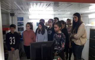 Επίσκεψη στο Εργαστήριο Αντοχής Υλικών τού Ε.Μ.Π.