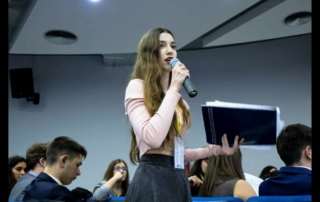 Μαθήτρια των Αρσακείων στο Ευρωπαϊκό Κοινοβούλιο Νέων