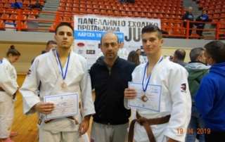Διάκριση στους Πανελλήνιους Αγώνες Judo