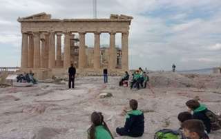 Επίσκεψη στην Ακρόπολη (Δ΄ τάξη) 