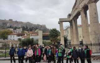 Περιήγηση στον χώρο τής Ρωμαϊκής Αγοράς