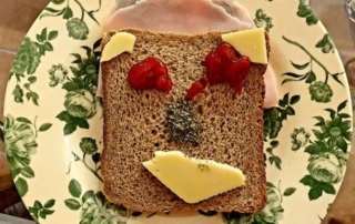 Funny Face Sandwich!