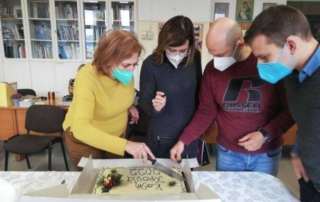Kοπή βασιλόπιτας τού Συλλόγου Διδασκόντων για το 2022