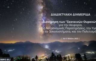 Ημερίδα Αστρονομίας κατά της φωτορρύπανσης
