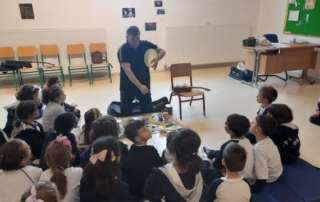 Η Α΄τάξη υποδέχεται τον συγγραφέα Θοδωρή Παπαϊωάννου