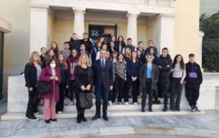 Στη Βουλή των Ελλήνων με τον υφυπουργό Παιδείας