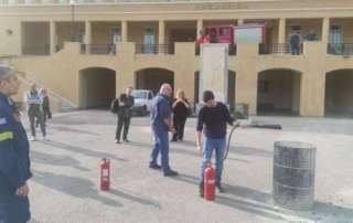Πυρασφάλεια και πυρόσβεση στο κτηριακό συγκρότημα Ψυχικού