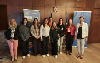 Στην πρεσβεία τής Ρουμανίας εν όψει τού ATSMUN