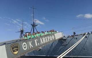 Επίσκεψη στο Θωρηκτό Αβέρωφ