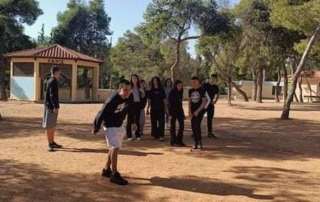 Μάθημα pétanque (εδαφοσφαίρισης) στο μάθημα των Γαλλικών