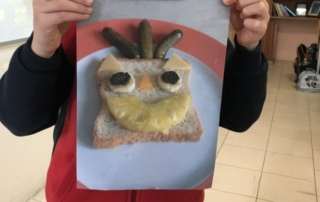 Funny Face Sandwich