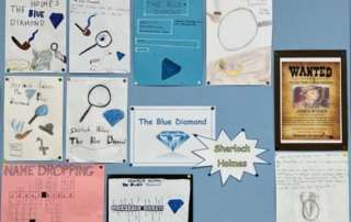 "Sherlock Holmes and the Blue Diamond"