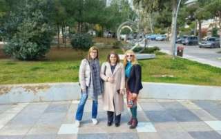 Στην Υπαίθρια Γλυπτοθήκη Ζογγολόπουλου πεζή