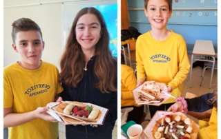 On fête la Chandeleur! On fait des crêpes!