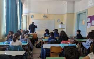 Βιωματικό εργαστήριο με θέμα τον σχολικό εκφοβισμό.