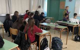 Συμμετοχή των μαθητών τής Β΄ τάξεως σε πρόγραμμα για τον σχολικό εκφοβισμό