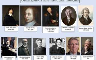 Onze grands scientifiques français (Έντεκα μεγάλοι Γάλλοι επιστήμονες)
