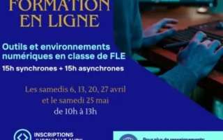 "Outils et environnements numériques en classe de FLE"