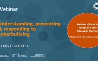European Commission's webinar on Understanding, preventing and responding to cyberbullying