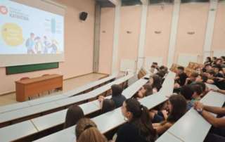 Ομιλία για την αποφυγή τού καπνίσματος