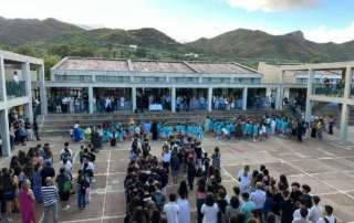 Αγιασμός από τον Μητροπολίτη Πατρών Χρυσόστομο - σχολικό έτος 2024-2025