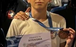 Χάλκινο μετάλλιο στο Taekwondo