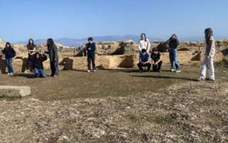 Διδακτική επίσκεψη στο αρχαίο θέατρο τής Αιγείρας