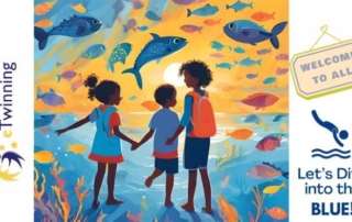 Συνίδρυση και συμμετοχή στο eTwinning έργο “Let’s Dive into the BLUE!” 