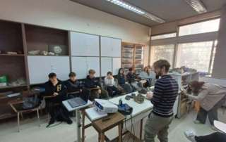 Επίσκεψη στο τμήμα Γεωλογίας τού ΕΚΠΑ
