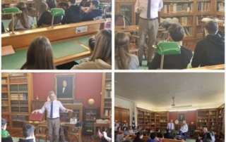 Άγγελος Συρίγος: ένας άοκνος πανεπιστημιακός στο σχολείο μας!