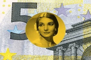 Μαρία Κάλλας, η Ελληνίδα ντίβα τής όπερας στο χαρτονόμισμα των 5 ευρώ!