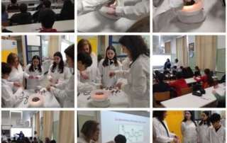 Un atelier de chimie en français: Ένα εργαστήριο Χημείας στα Γαλλικά