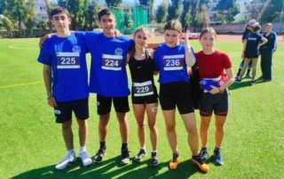 Συμμετοχή και διακρίσεις μαθητών και μαθητριών τού Α΄ Αρσακείου Γυμνασίου στους αγώνες στίβου Α.Σ.Ι.Σ. 2024-25