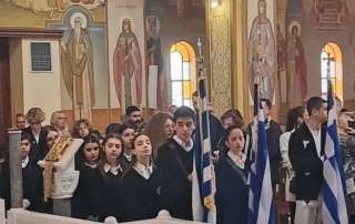 Συμμετοχή στις εορταστικές εκδηλώσεις τού Δήμου Διονύσου για την επέτειο τής 25ης Μαρτίου