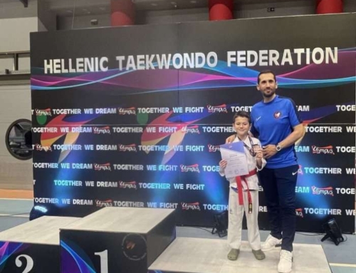 Χάλκινο μετάλλιο στο Taekwon-Do!